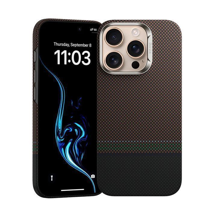 Etui Magnetic Air Prestige Kevlar 600D (G066) do Iphone 16 Pro Max