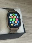 Smartwatch Złoty – Nowy, z Dwoma Paskami
