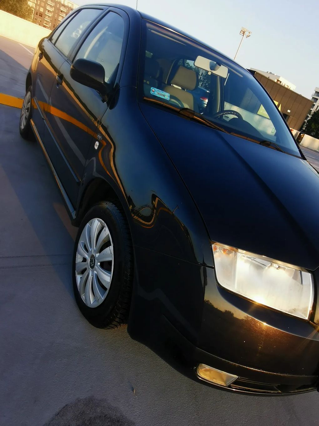 Ford Fiesta Skoda Fabia Comfort 1.4 16v 75KM klima serwisoana mocno doinwestowana