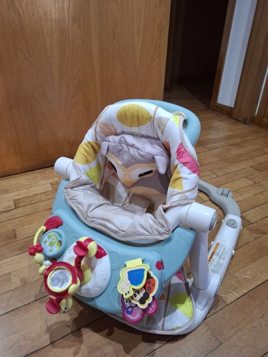 Cadeirinha e andarinho 3 em 1