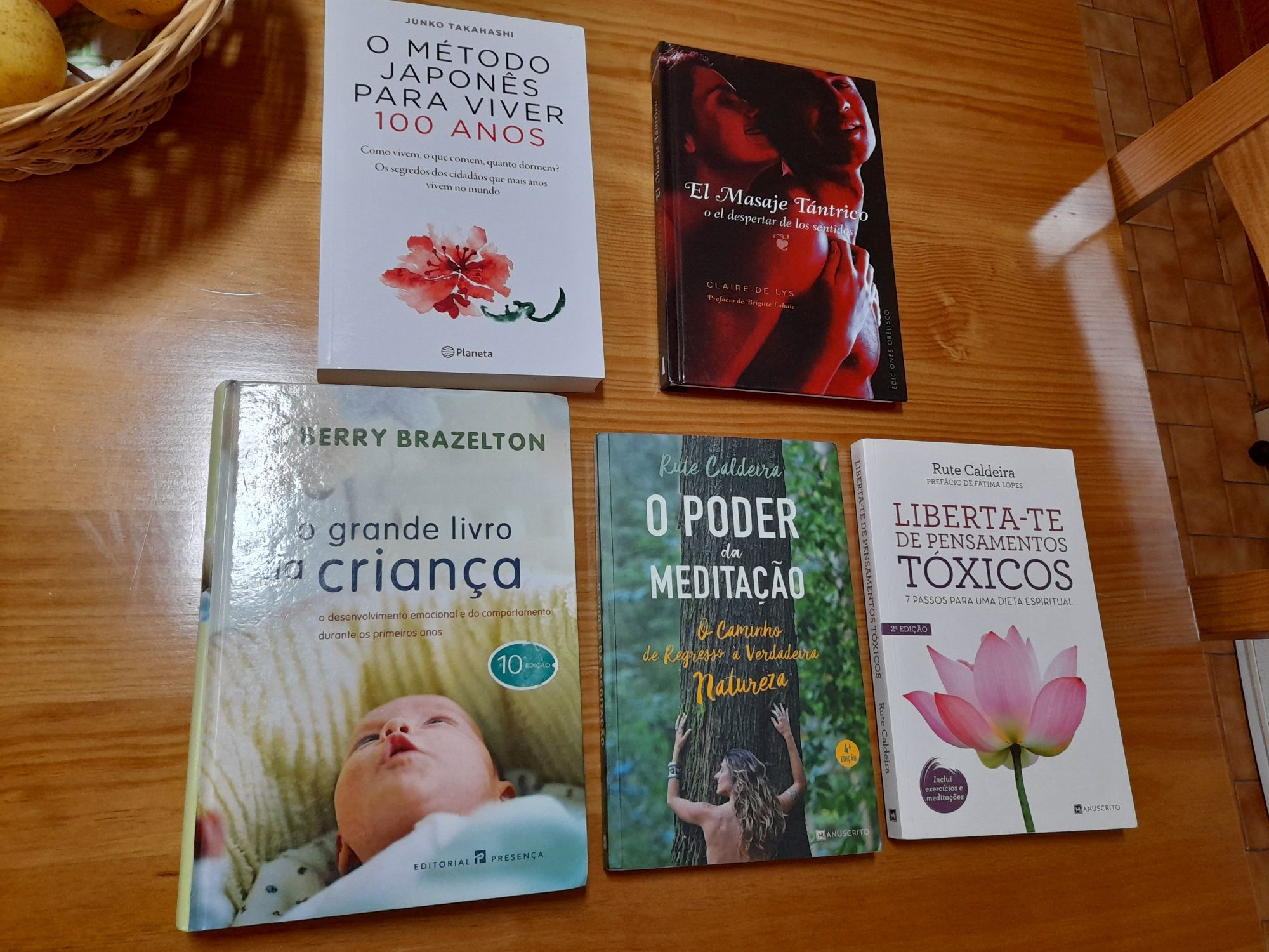 Vários livros como novos