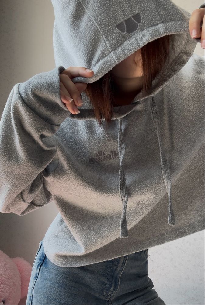 кроп худи ellesse