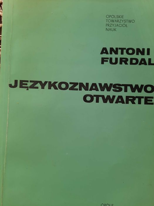 Furdal Antoni, Językoznawstwo otwarte
