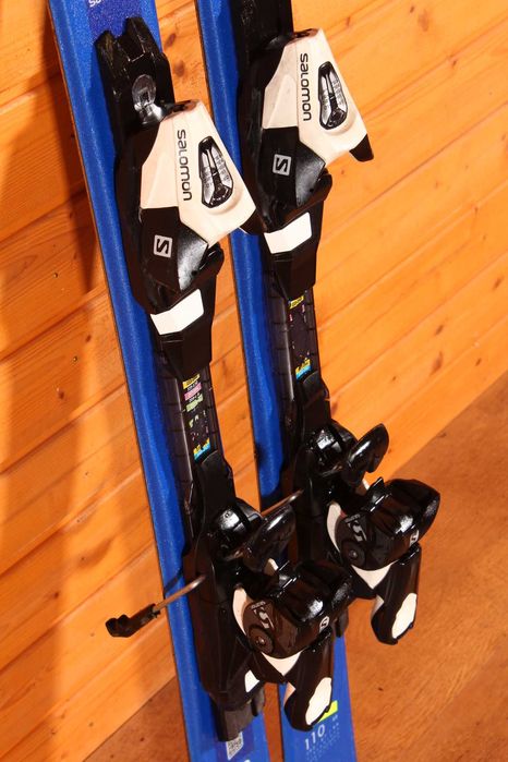 Narty dziecięce Salomon S-Race 110 cm, R 8 !!!