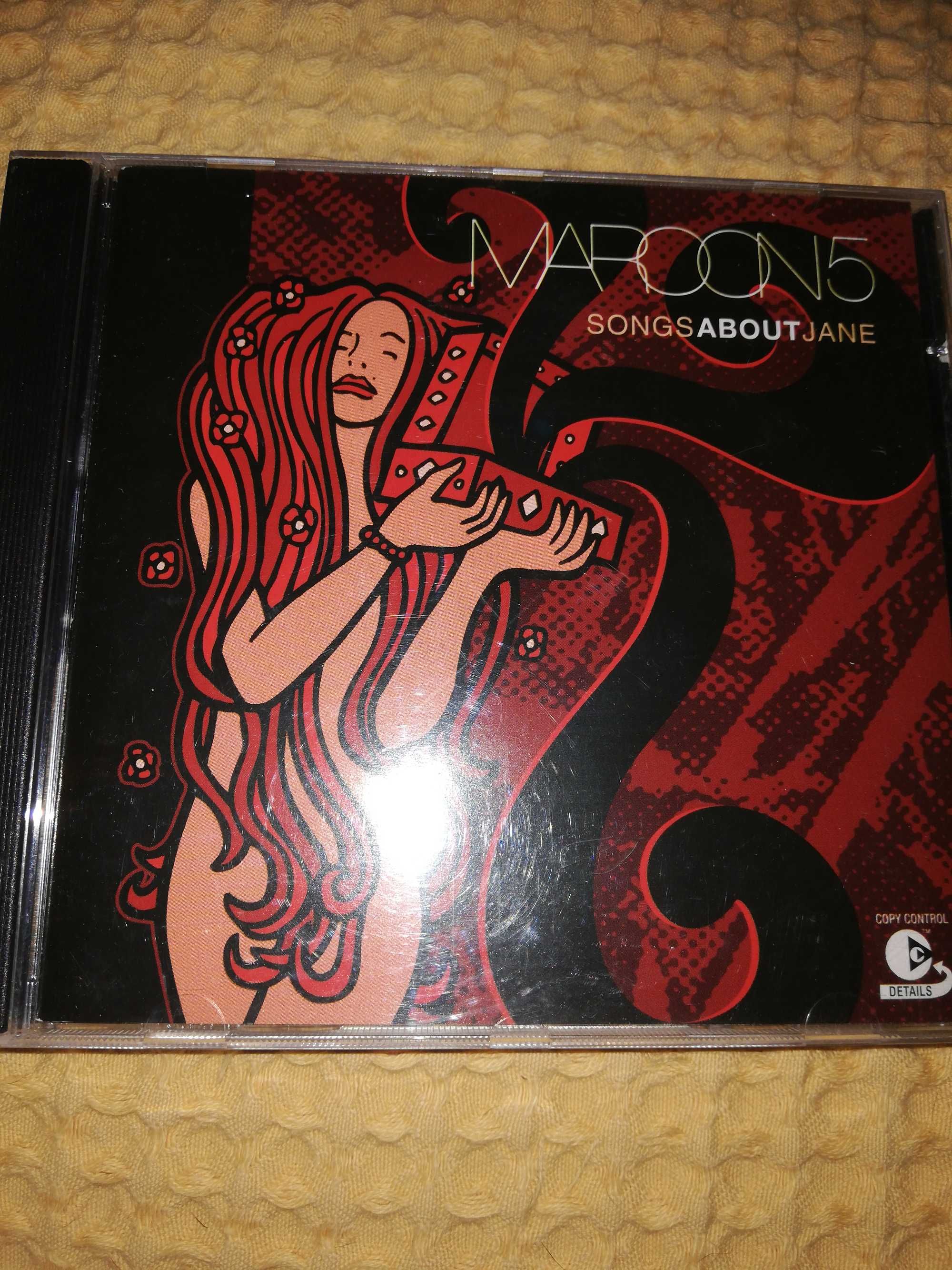 CD Maroon 5 Songs about Jane