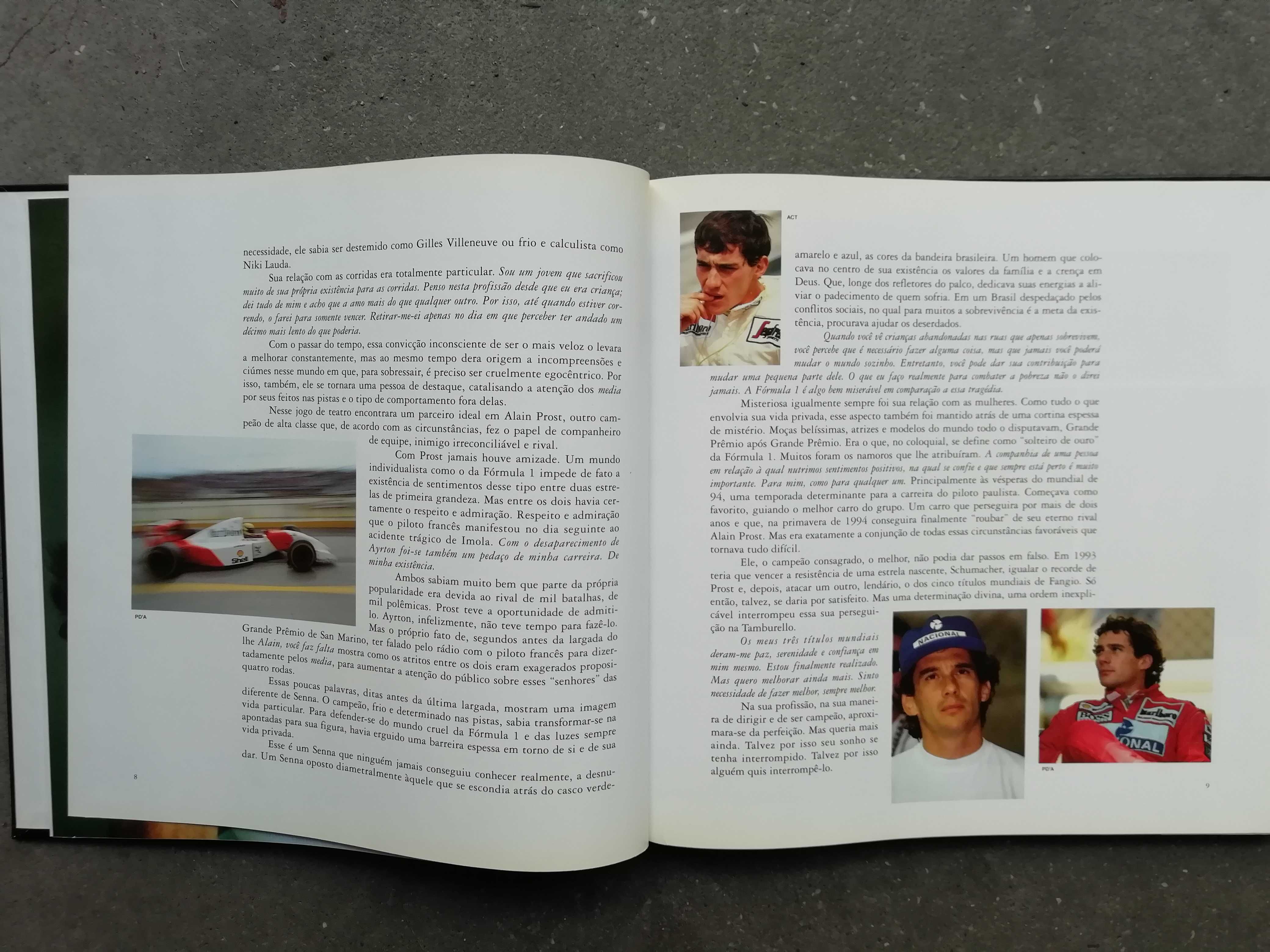 Livro Ayrton Senna
