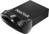 SanDisk 64GB Ultra Fit USB 3.1 Flash Drive, up to 130 MB/s read, Black