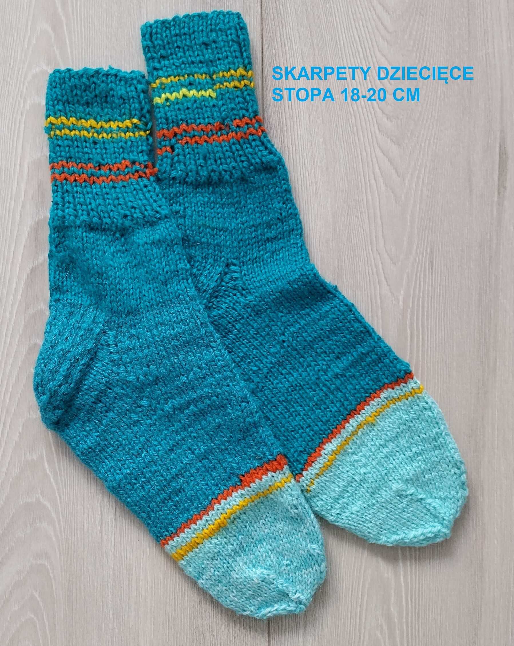 Skarpetki dziecięce rękodzieło Leokadia r-29-31