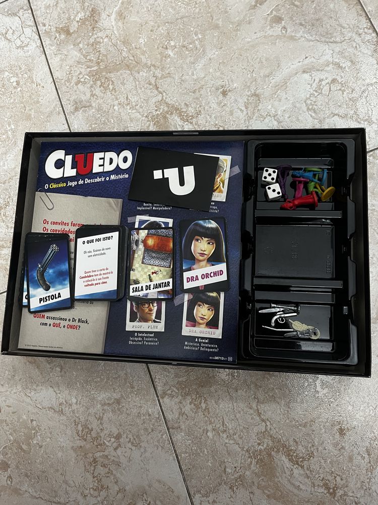 Jogo cluedo ( portugues)
