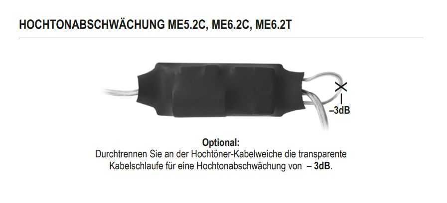 Głośniki wysokotonowe Musway ME6.2C 3ohm