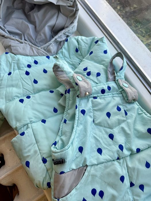 Зимовий комбінезон напівкомбінезон куртка