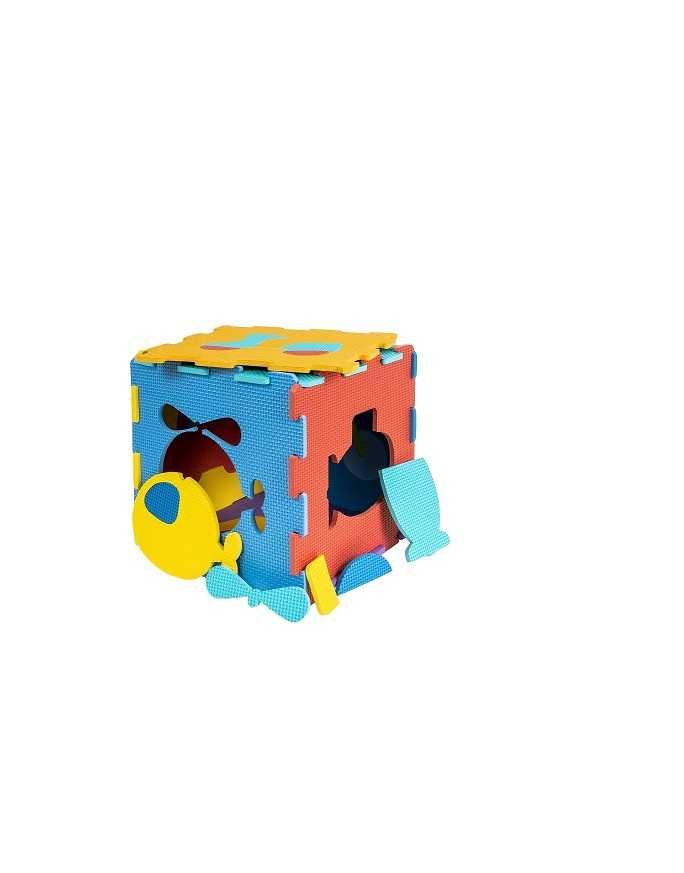 Mata Piankowa Puzzle edukacyjne piankowe Pojazdy Kolorowe