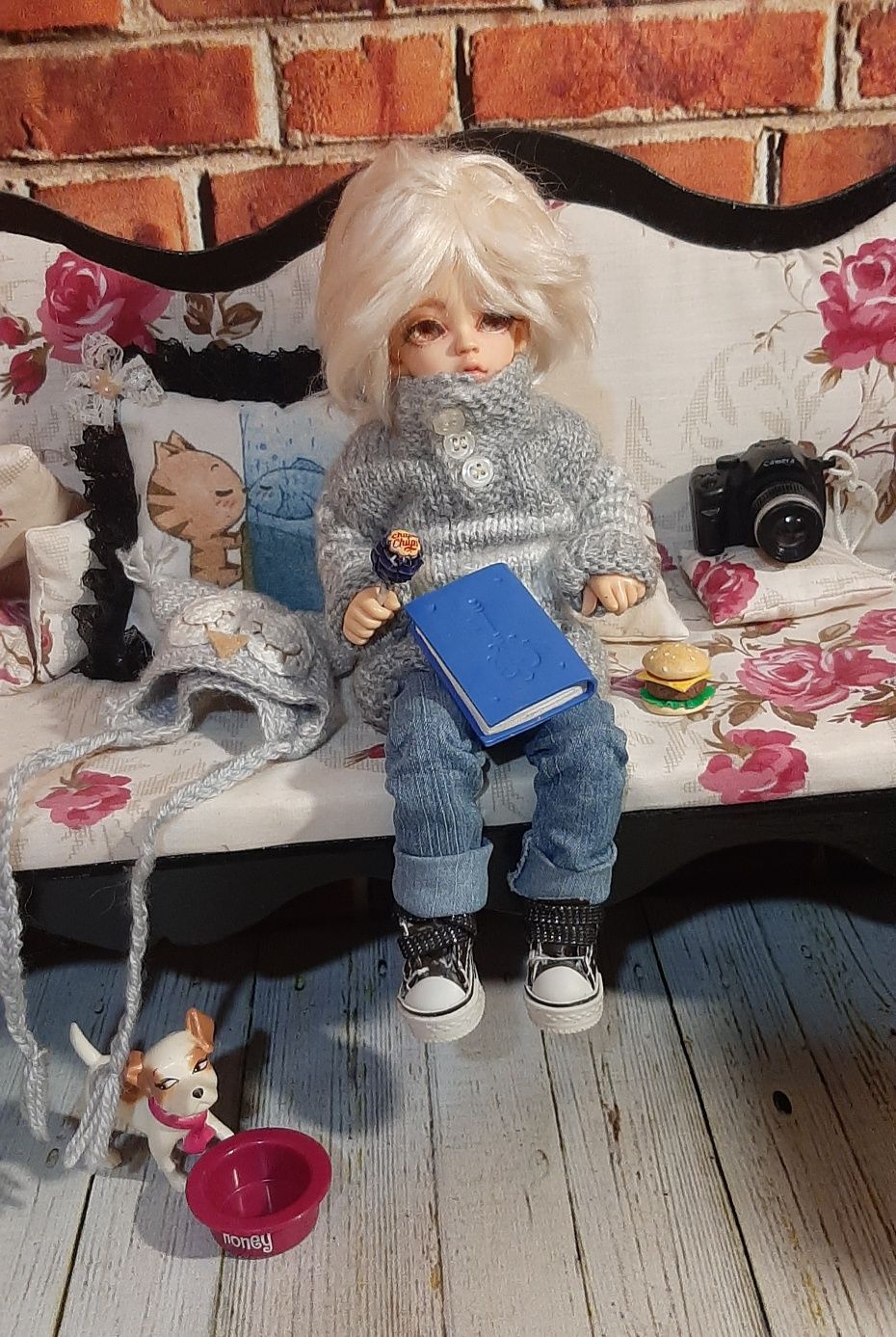 Хлопчик BJD формат YoSD 1/6. Шарнірна лялька