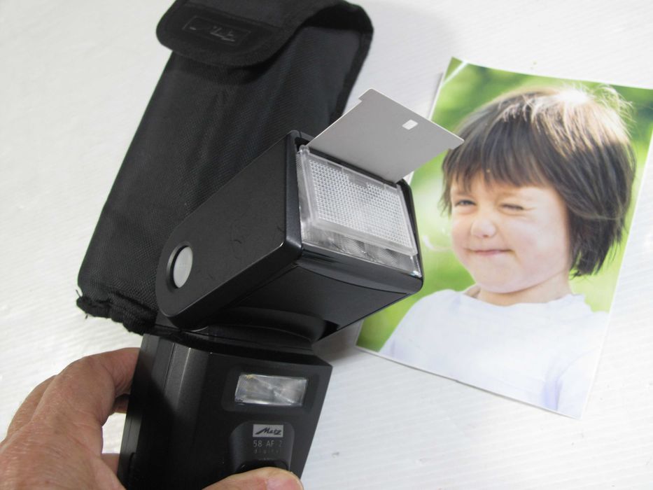 Flash Metz 58 AF - 2 DIGITAL - TOP Smi-Novo para  Canon