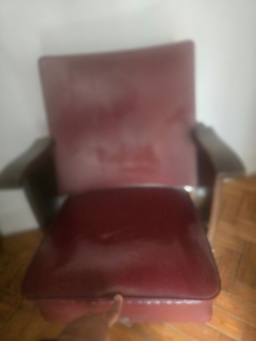 Cadeira vintage de cinema