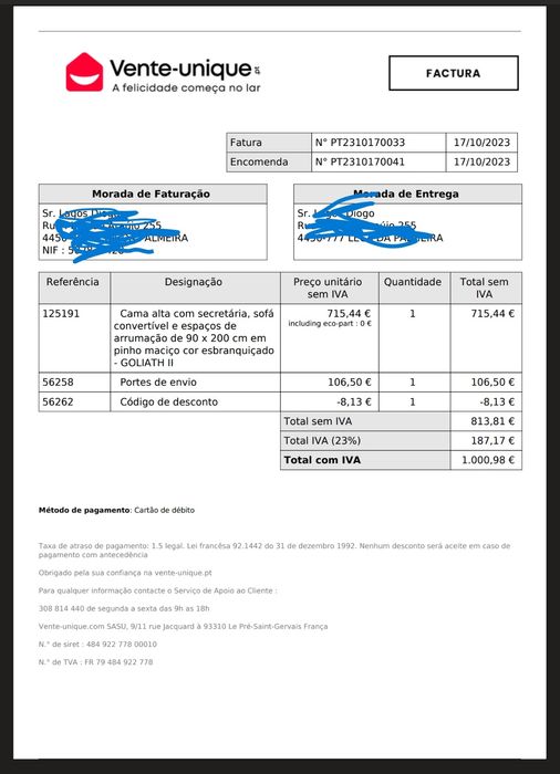 Beliche / cama alta com secretária e sofá cama como novo