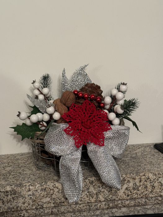 Decorações de Natal feito a mão