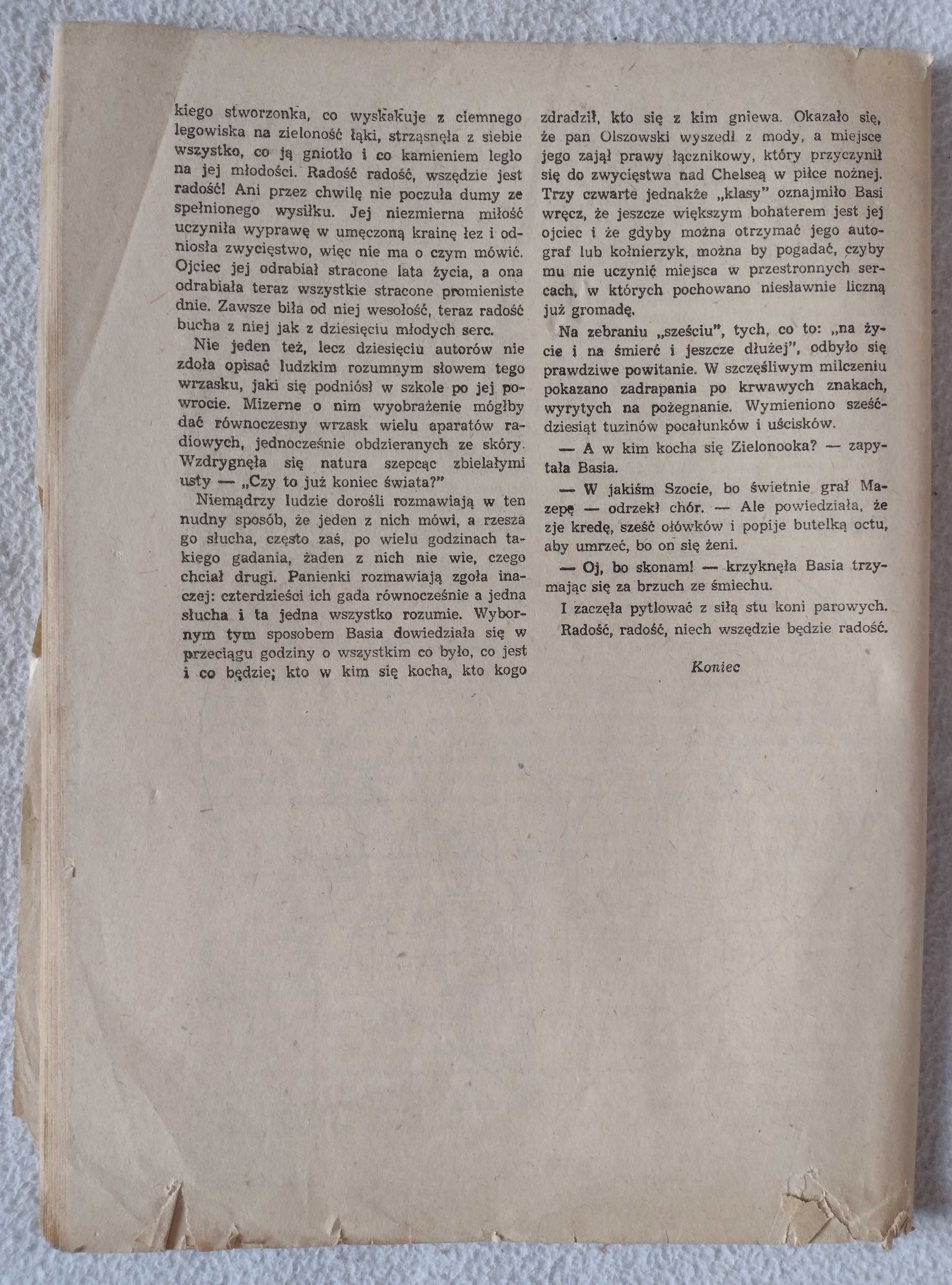 Awantura o Basię - K. Makuszyński - 1982r. - PRL