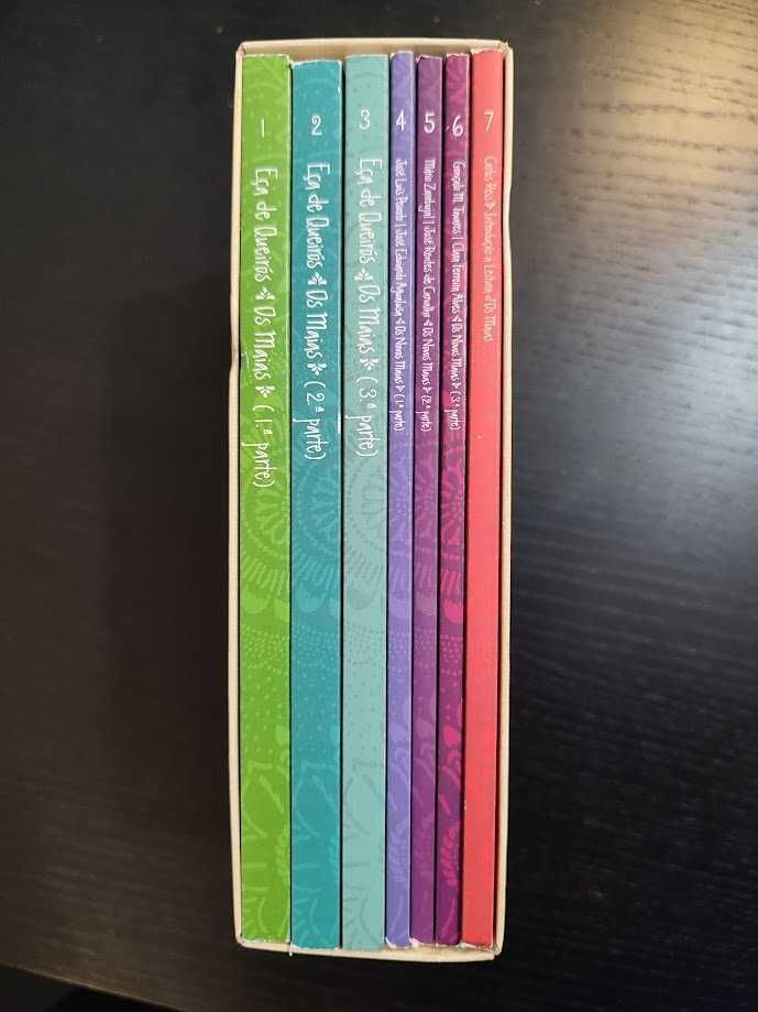 (Env. Incluído) 7 Volumes Eça Agora – Os Maias de Eça de Queirós
