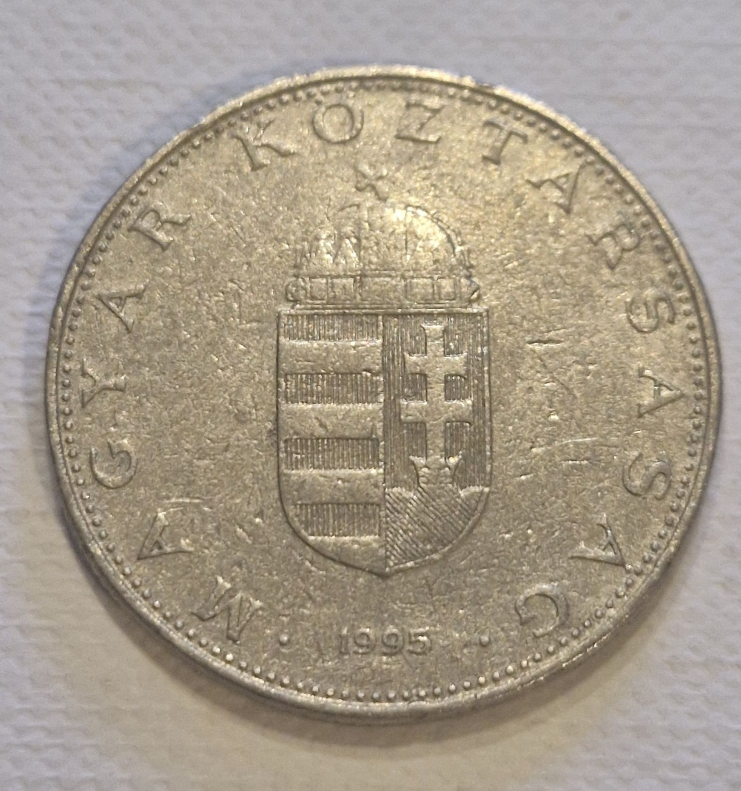 10 forint 1995r.