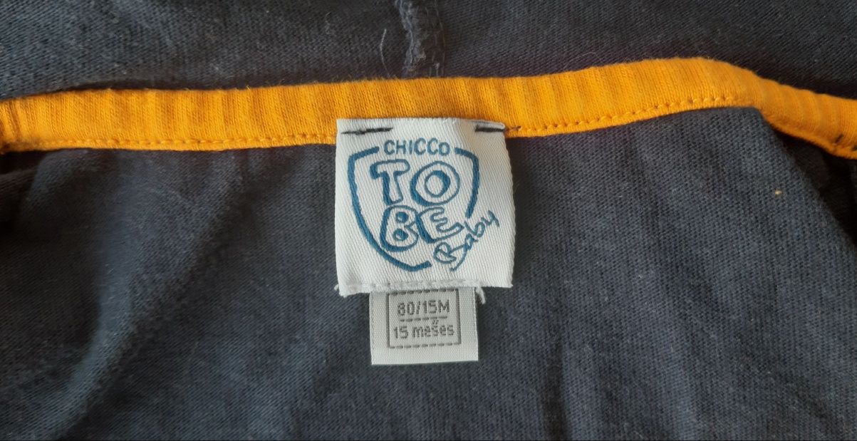 Жилетка дитяча з капюшоном №82, Chicco, 80 см., 15 міс.