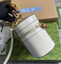 GUCCI Mini torba bambusowa na ramię