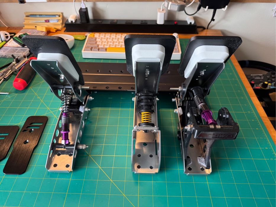 Pedal plates Fanatec csl