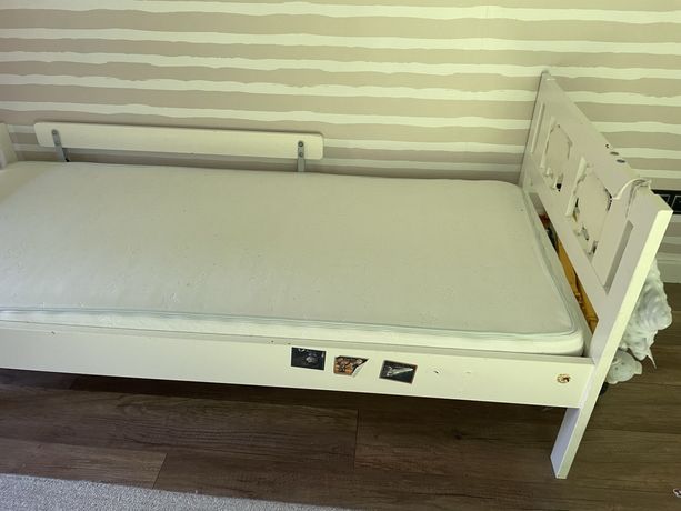 Łóżko ikea kritter+ materac