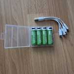Akumulatorki AA1,5V  litowo-jonowe o poj. 3400mAh