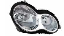 Mercedes 00-08 C/W203 Lampa/Reflektor  Prawy H7/H7