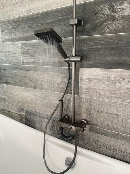 Душевая система з клавішами Boutique Bathroom mini графит