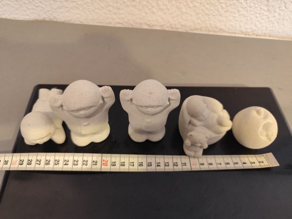 Figurki piaskowiec mar Bell Belgia vintage retro prl
