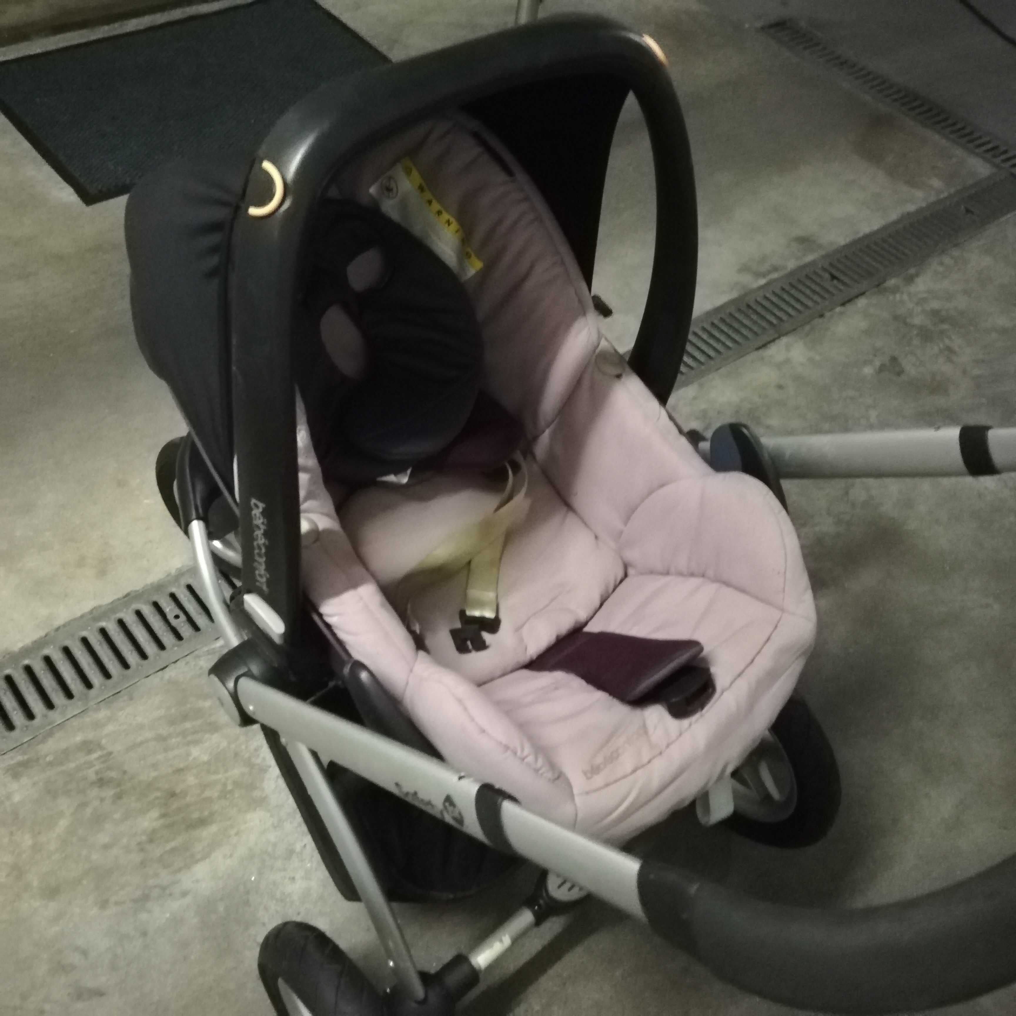 Carrinho bebe confor safety, alcofa mais ovo