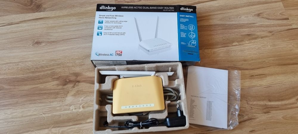 Router D-Link GO-RT-AC750, Wi-fi