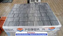 Nano 8 cm zimny popiel - kostka brukowa, taras, podjazd