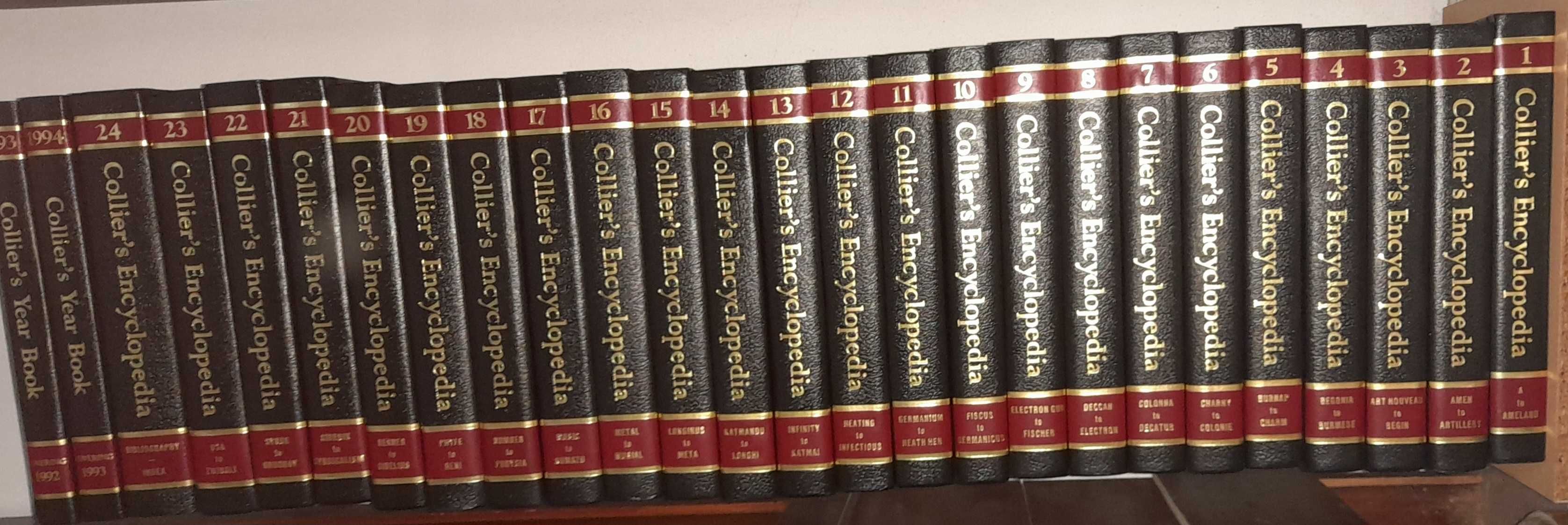 Collier's Encyclopedia 29 Volumes