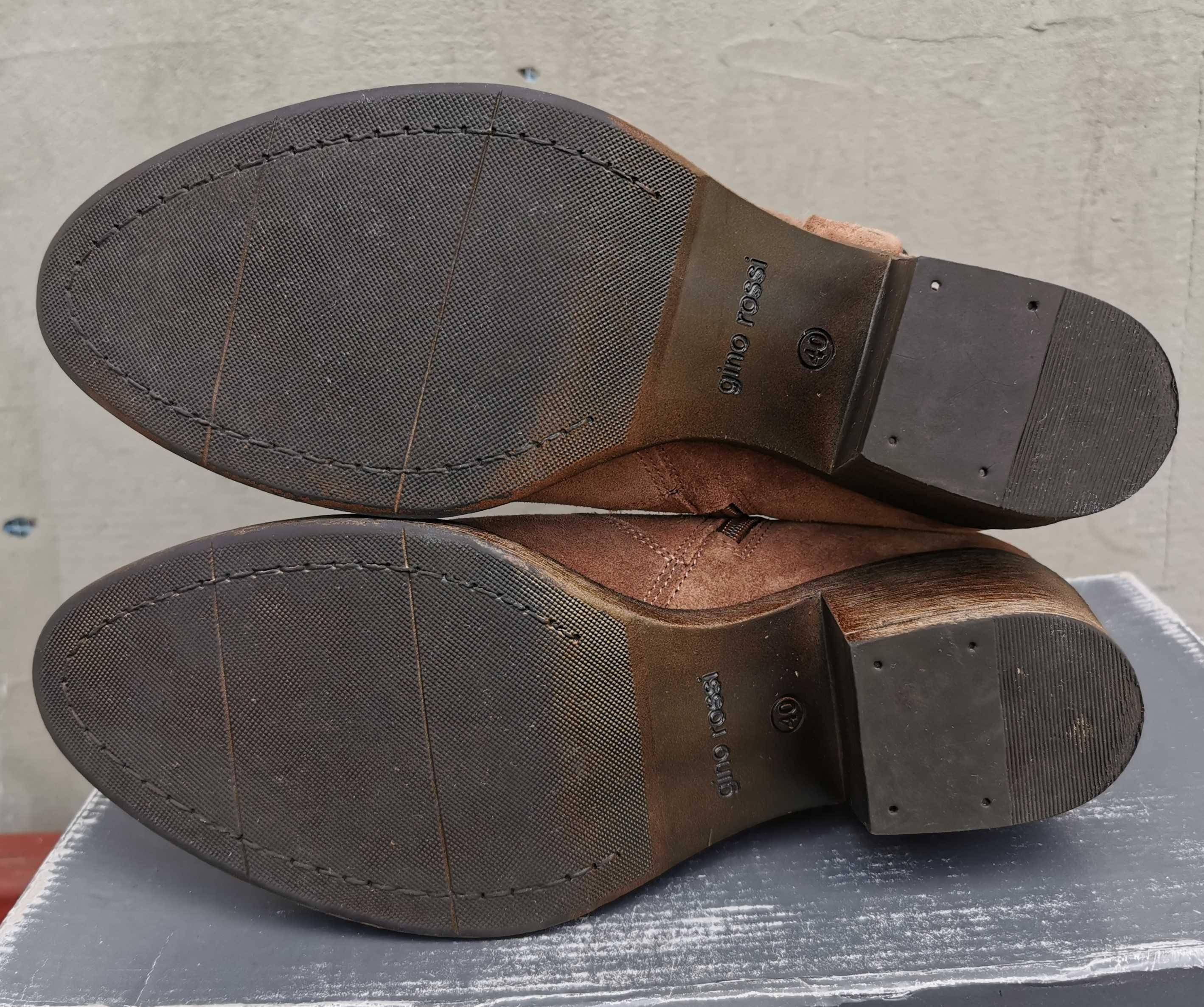 Женские кожаные ботинки ковбойки Gino Rossi CAMPEROS 40 р. Оригинал
