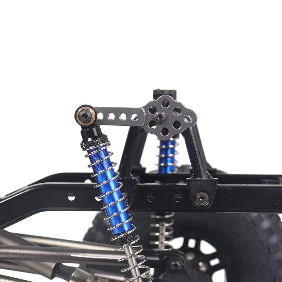 4 aluminiowe wieże amortyzatorów rc 1:10 TRX SCX MST REELY TAMIYA HPI