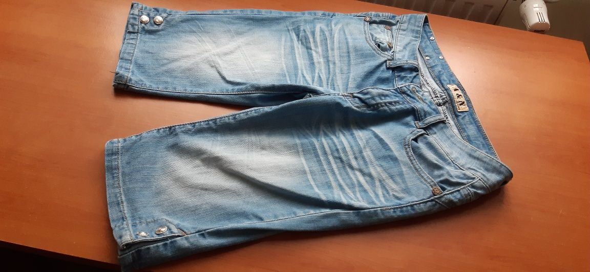 Spodenki krotkie damskie jeans rozmiar S