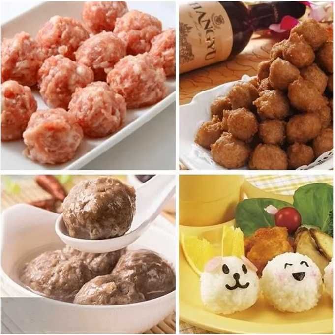 Braçadeira de almôndega de aço inoxidável, NOVA!