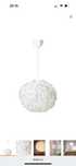 IKEA VINDKAST lampa chmurka wisząca biała 50cm