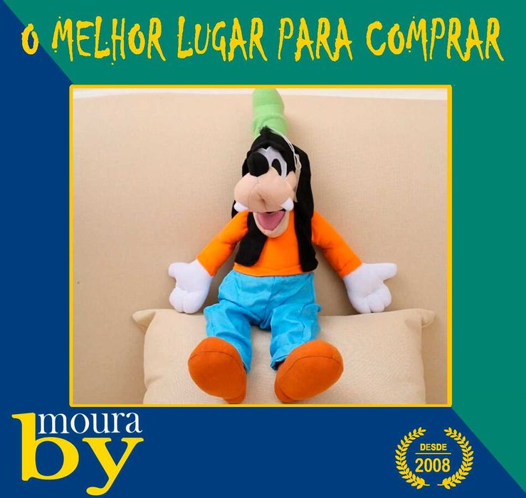 Peluche Pateta Disney de 30cm ou 40cm um bom presente