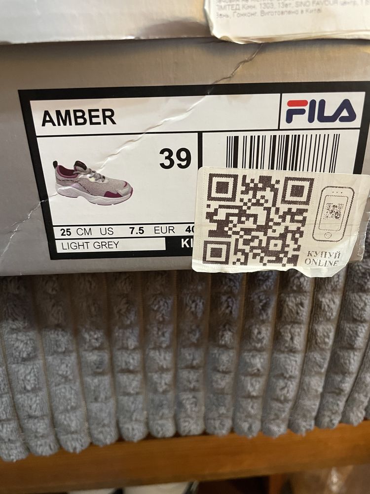 Жіночі кросівки Fila Amber 39(25см) оригінал
