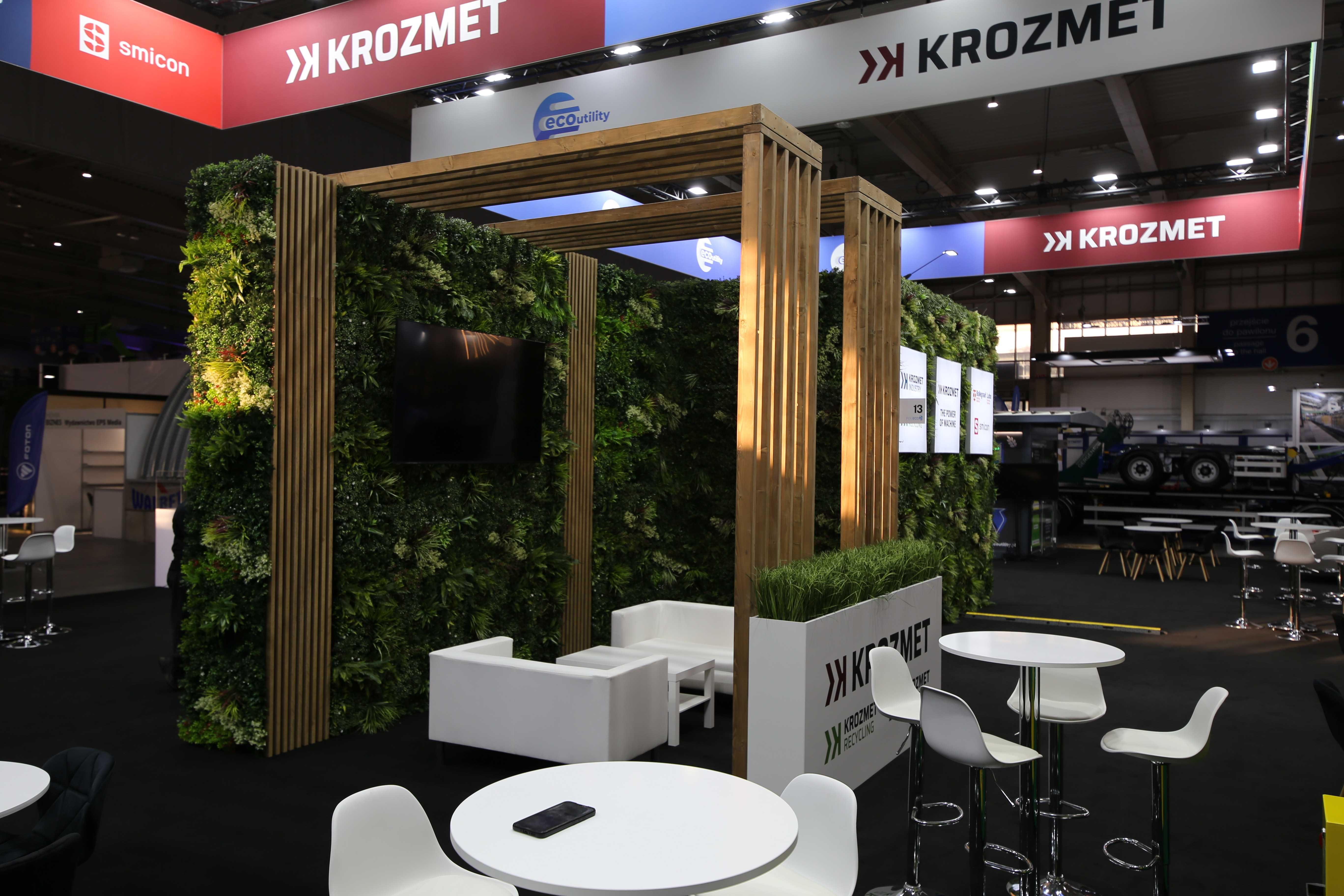 Stoiska targowe • System mFrame/BeMatrix • Projekt + montaż