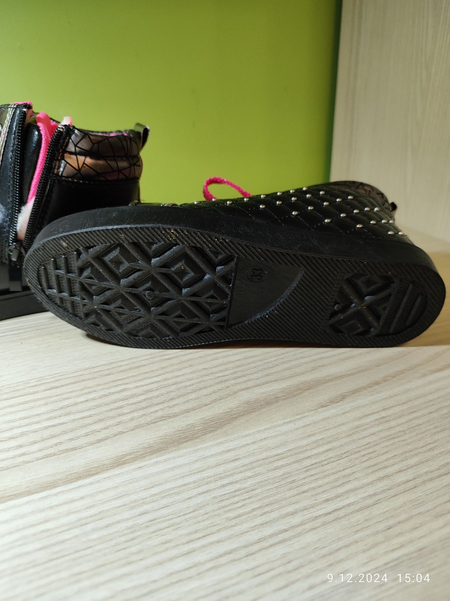 Buty Botki Trzewiki dla dziewczynki