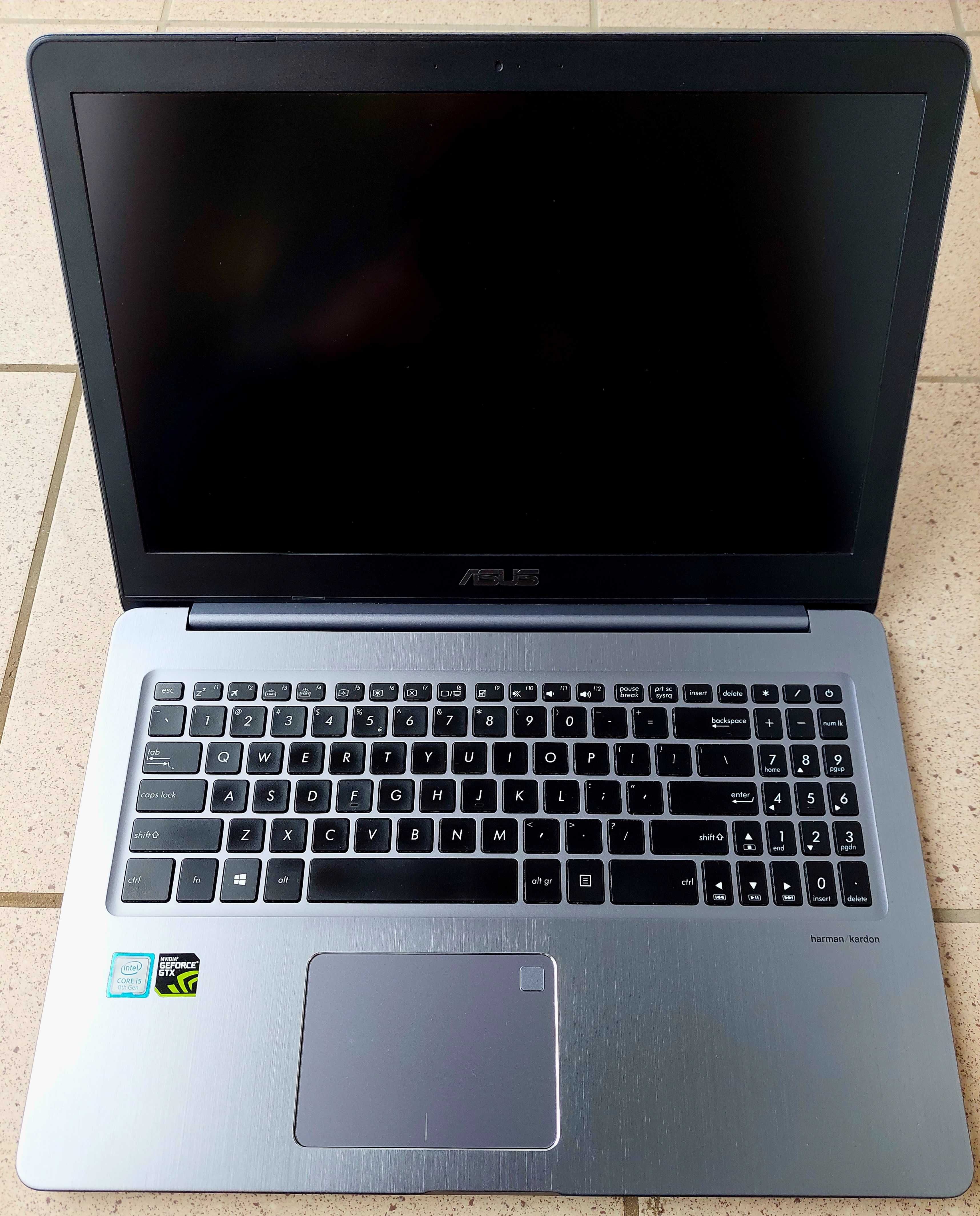 Asus N580GD (i5-8300H/nVidia GTX 1050/16GB RAM/Windows 11/SSD 512GB)