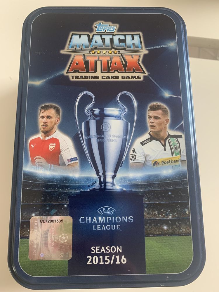 Karty Champions League, sezon 2015/16