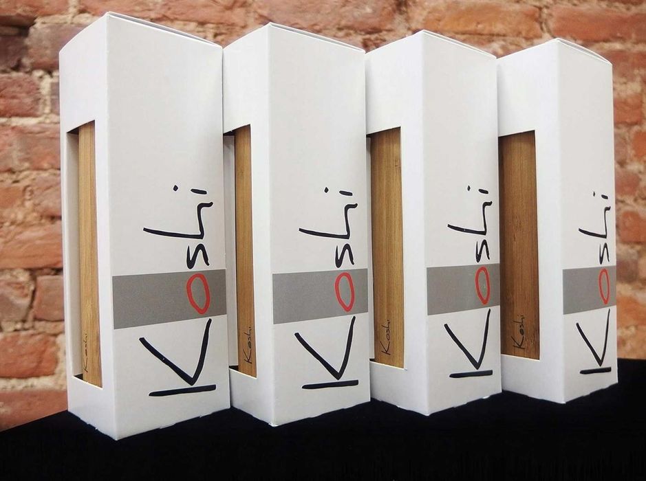 Dzwonki Bambusowe KOSHI Chimes Żywioł WODA NIEBIESKI DZWONKI do OGRODU