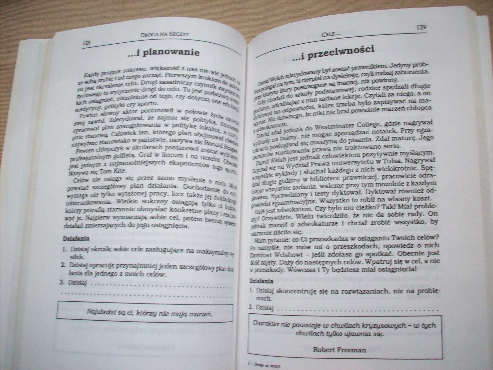 Droga na szczyt, Zig Ziglar.