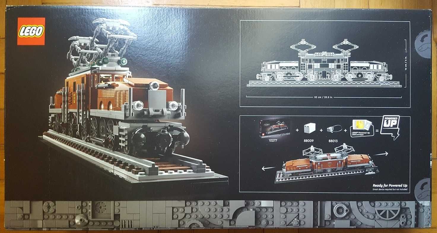 LEGO 10277 ICONS - Lokomotywa Crocodile NOWY zestaw Lego Wrocław